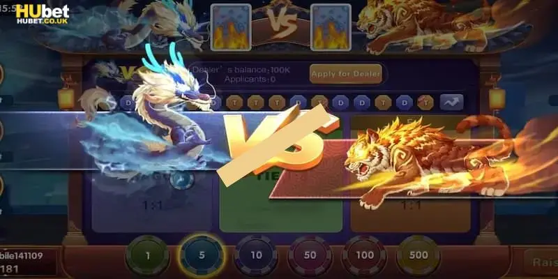 Cách chơi của rồng hổ Hubet bạn cần biết